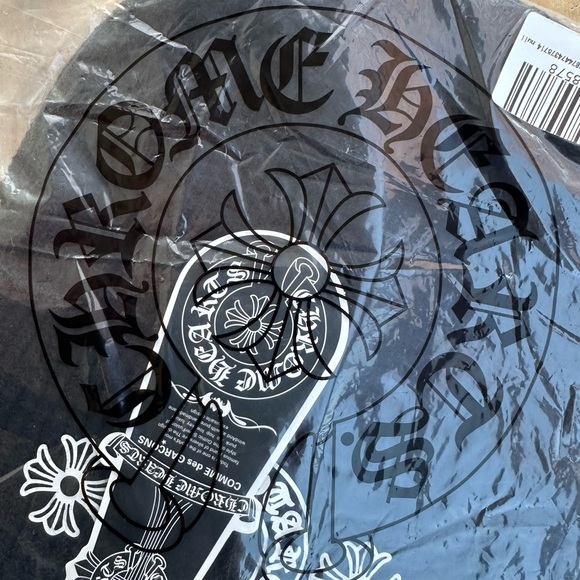 Chrome Hearts Black Beanie with White Logo Graphics - Picture 3 of 3